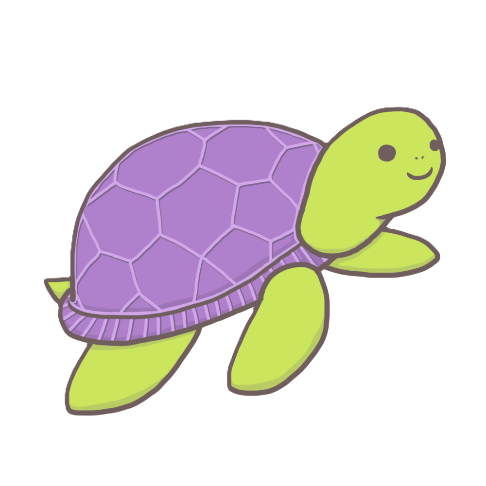 ムラサキカメ (Purple-Turtle)